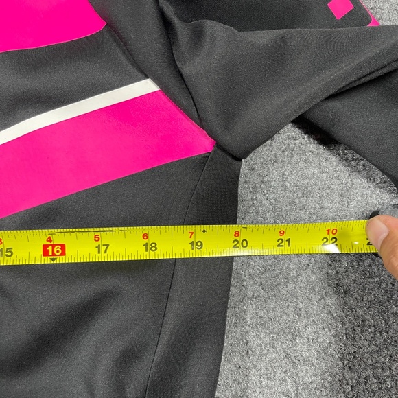T-Mobile Jacket Mens Small Full Zip Black Pink Logo Fleece Long Sleeve 0980 - Picture 6 of 8